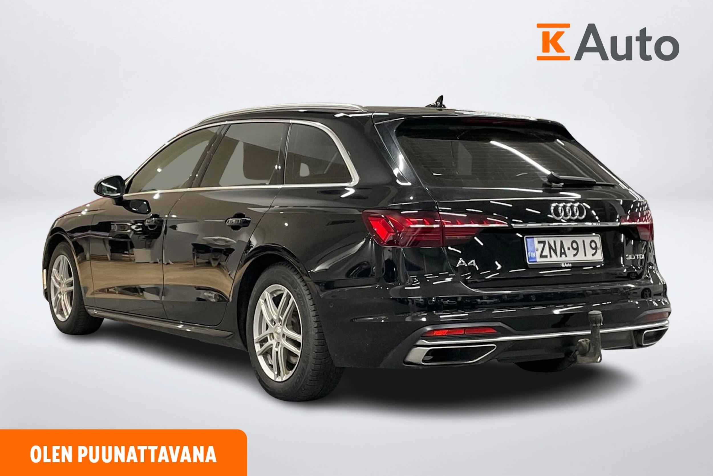 musta Audi A4 2020 kuva 2.