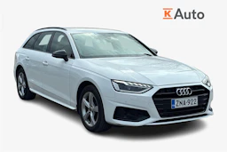 valkoinen Audi A4 2020 kuva 1.
