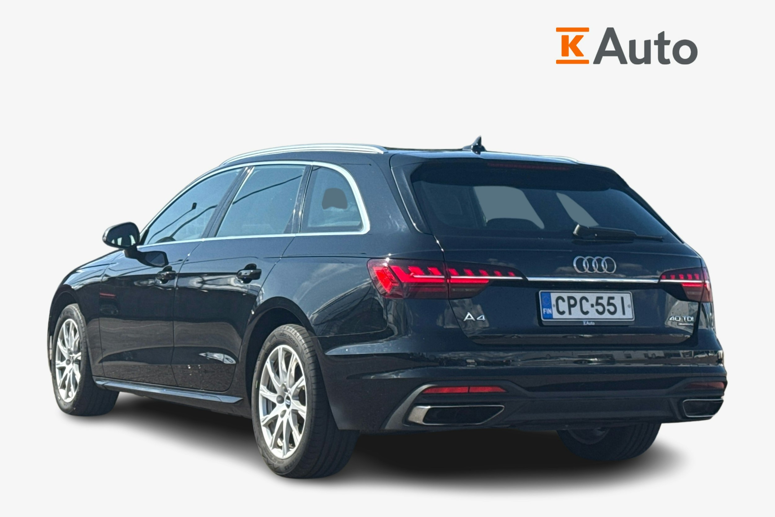 musta Audi A4 2021 kuva 2.