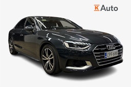 met. harmaa Audi A4 2021 kuva 1.