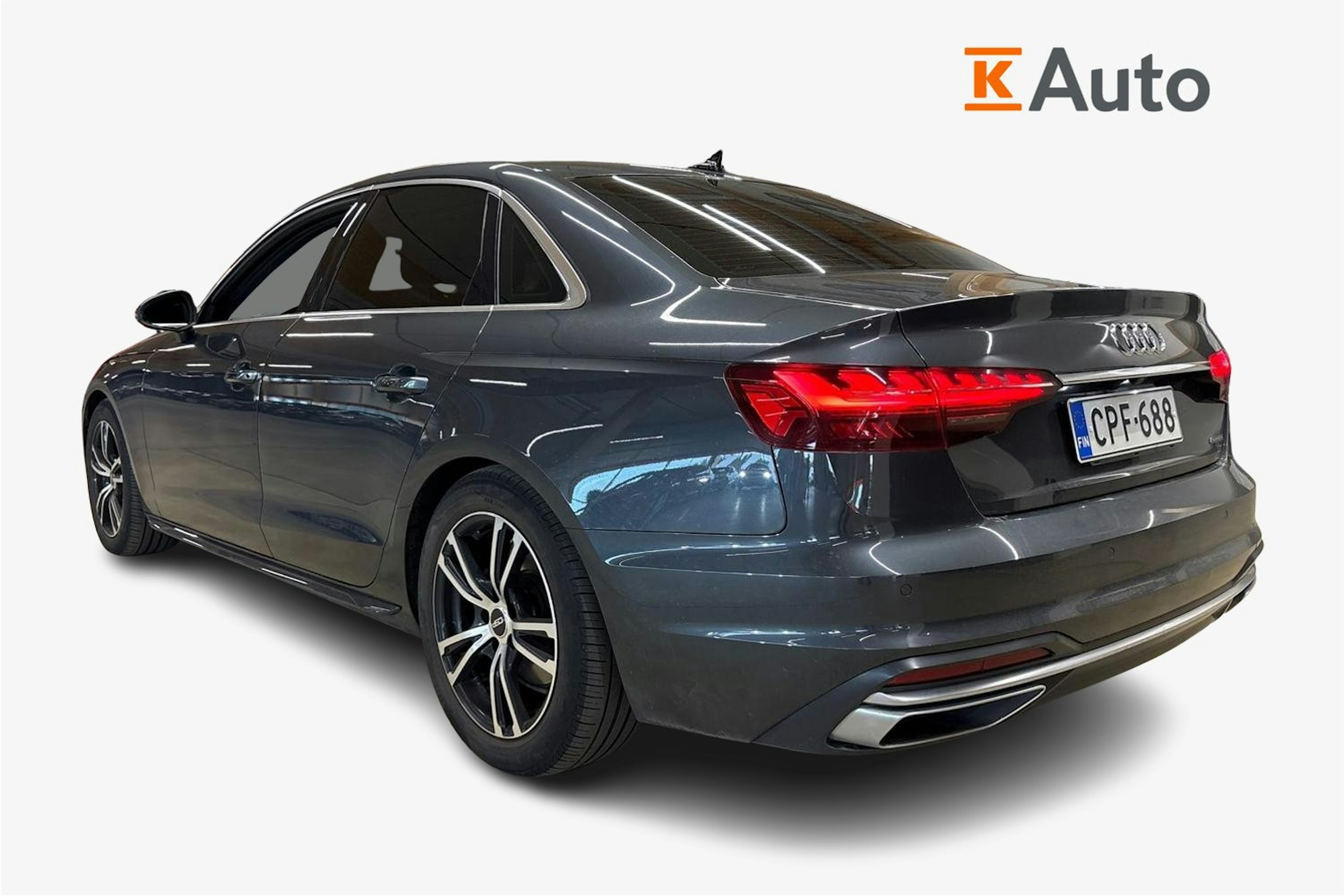 met. harmaa Audi A4 2021 kuva 2.