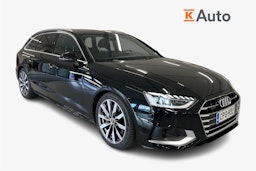 musta Audi A4 2021 kuva 1.