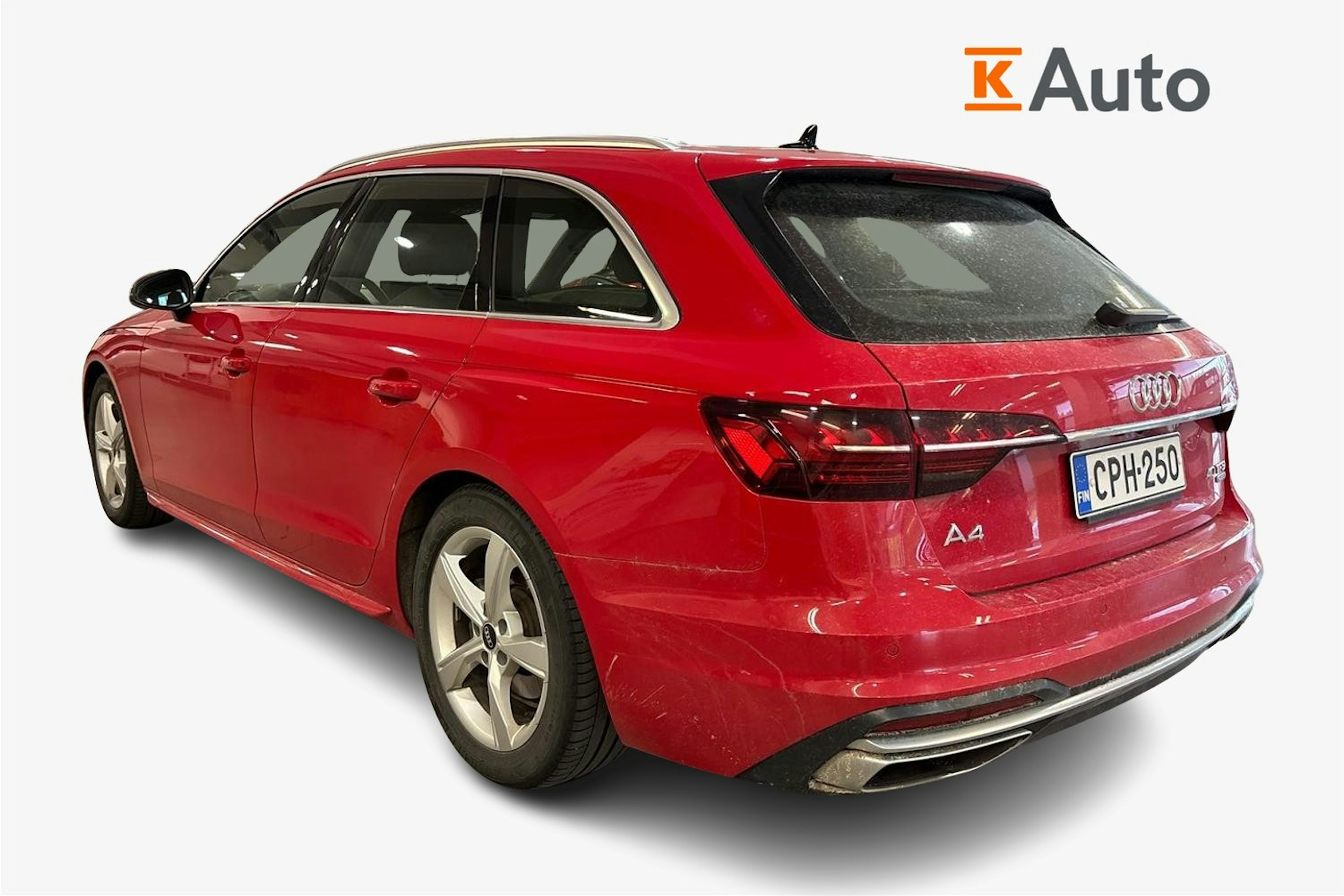 punainen Audi A4 2021 kuva 2.