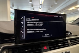 punainen Audi A4 2021 kuva 22.