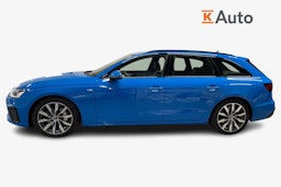 sininen Audi A4 2021 kuva 6.