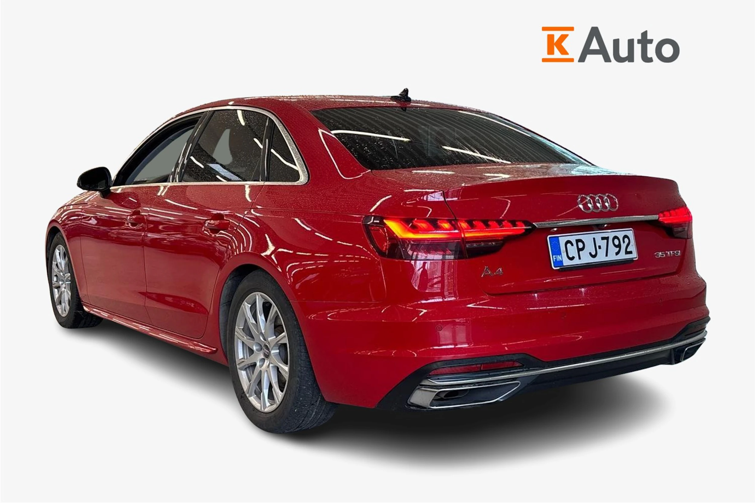 Punainen Audi A4 2021 kuva 2.
