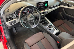 Punainen Audi A4 2021 kuva 8.