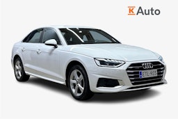 valkoinen Audi A4 2021 kuva 1.