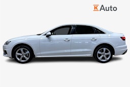 valkoinen Audi A4 2021 kuva 6.
