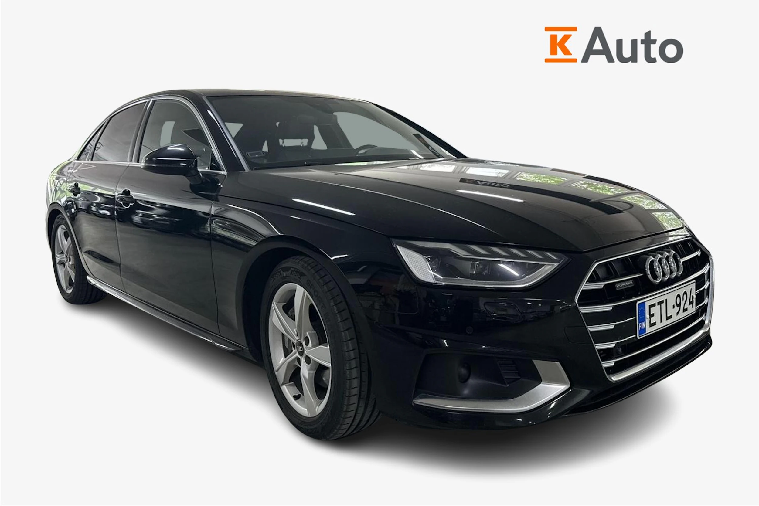 musta Audi A4 2021 kuva 1.