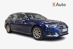 sininen Audi A4 2021 kuva 1.