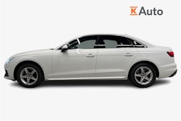 valkoinen Audi A4 2021 kuva 6.