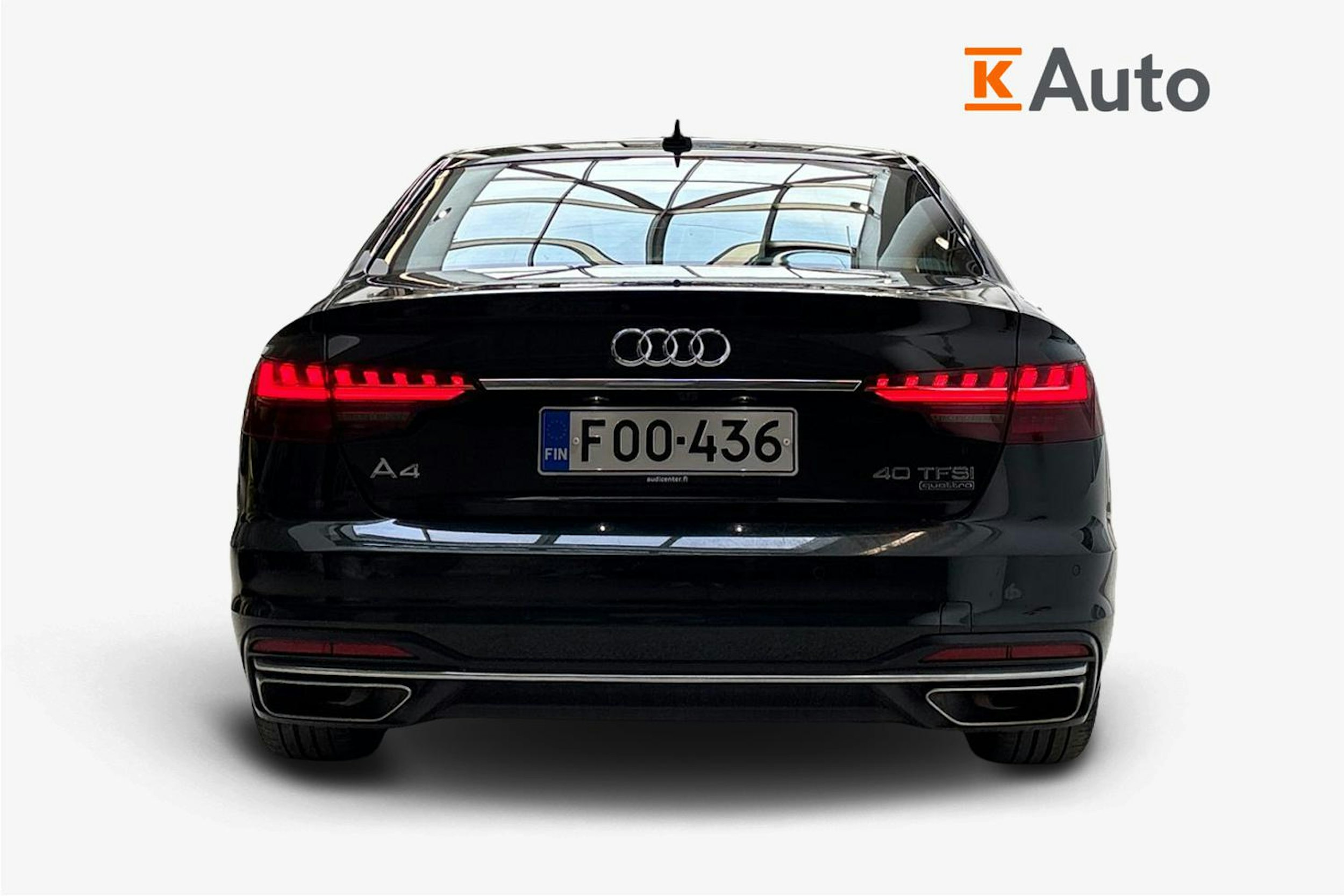 vihreä Audi A4 2021 kuva 3.