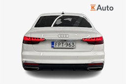 Valkoinen Audi A4 2021 kuva 3.