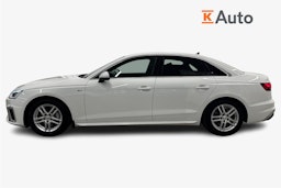 Valkoinen Audi A4 2021 kuva 6.