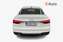 valkoinen Audi A4 2021 kuva 3.