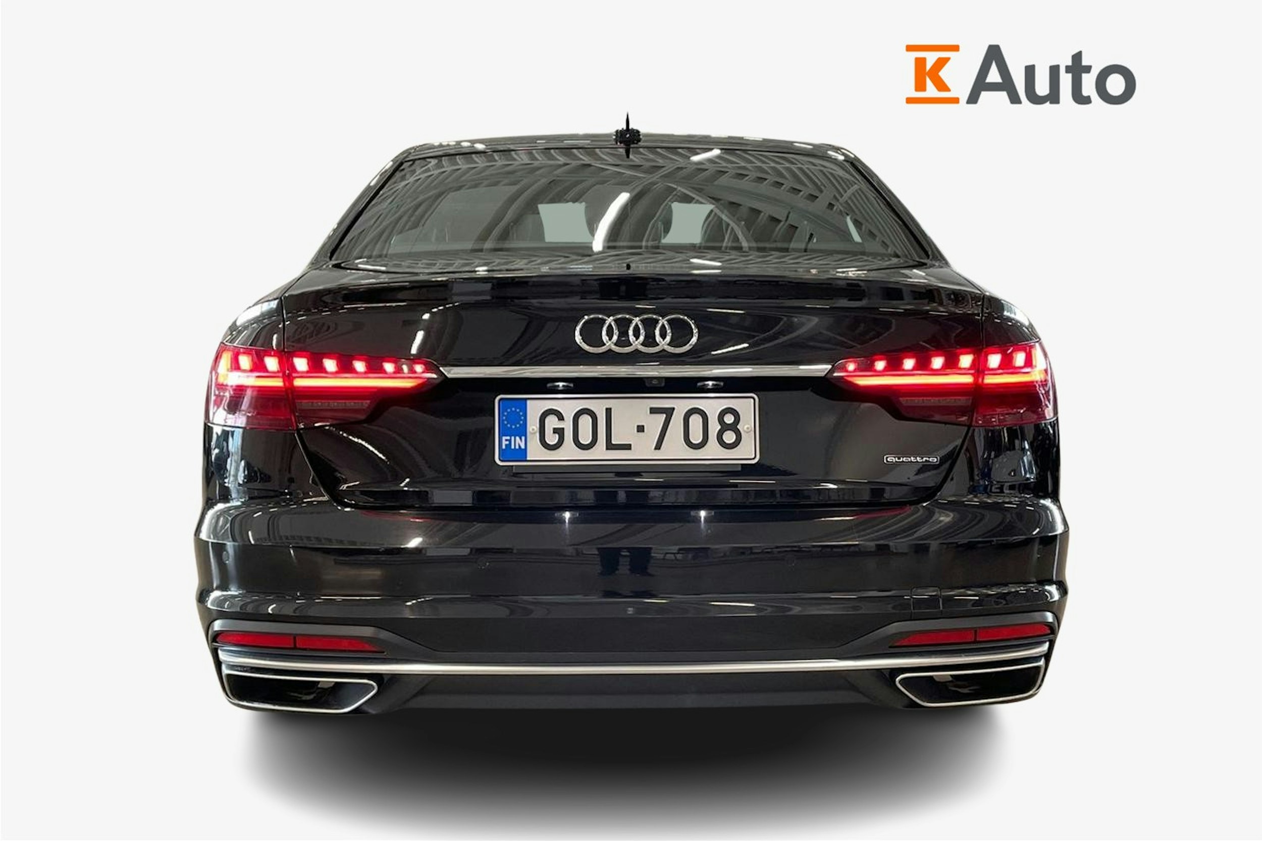 musta Audi A4 2021 kuva 3.