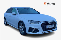 valkoinen Audi A4 2021 kuva 1.