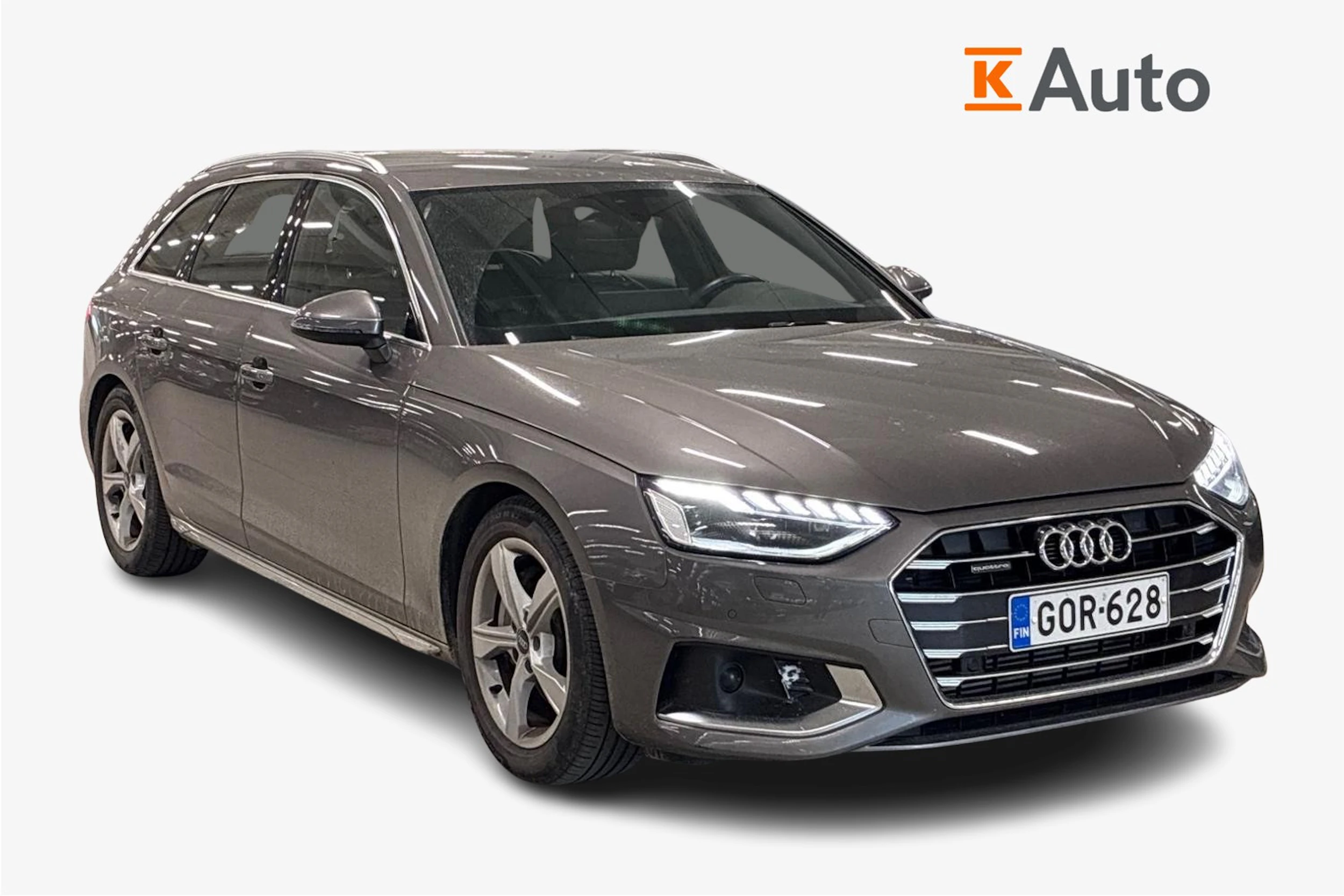 vihreä Audi A4 2021 kuva 1.