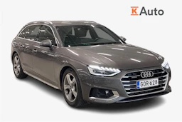 vihreä Audi A4 2021 kuva 1.
