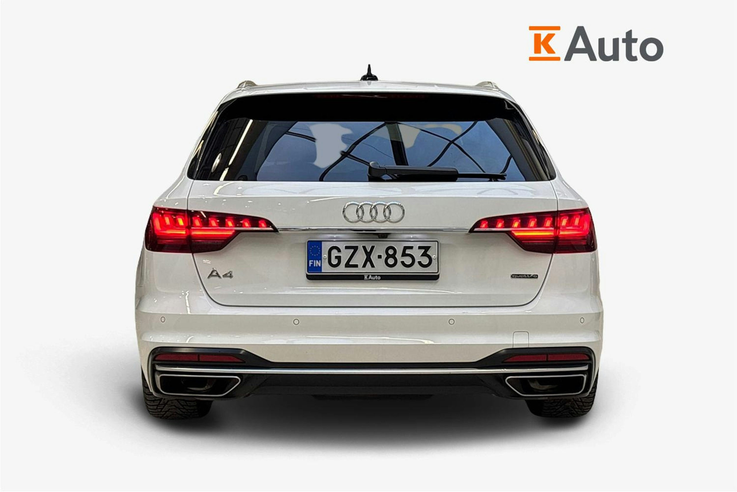 valkoinen Audi A4 2021 kuva 3.