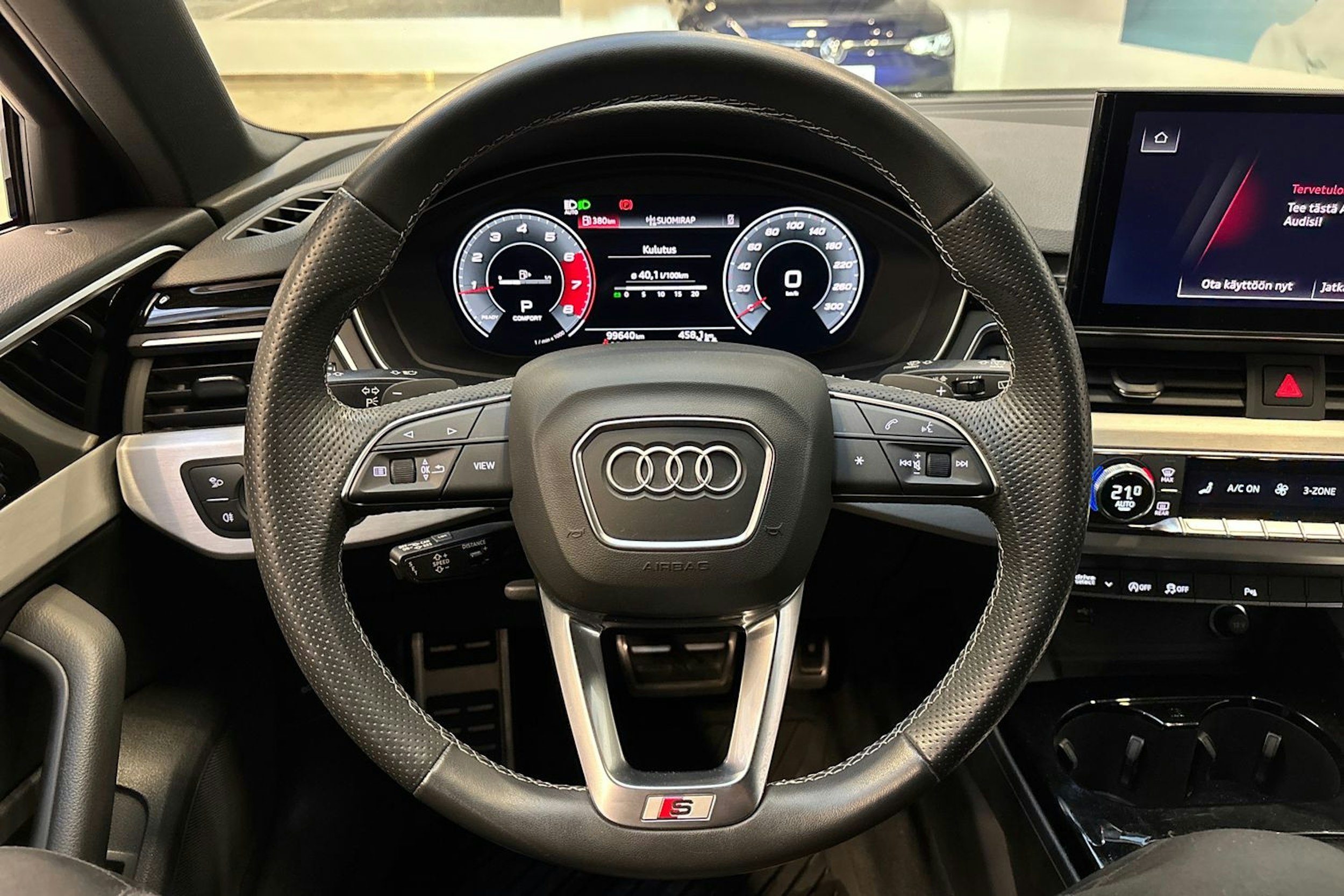 valkoinen Audi A4 2021 kuva 20.