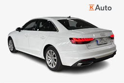 Valkoinen Audi A4 2021 kuva 3.