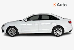 Valkoinen Audi A4 2021 kuva 7.