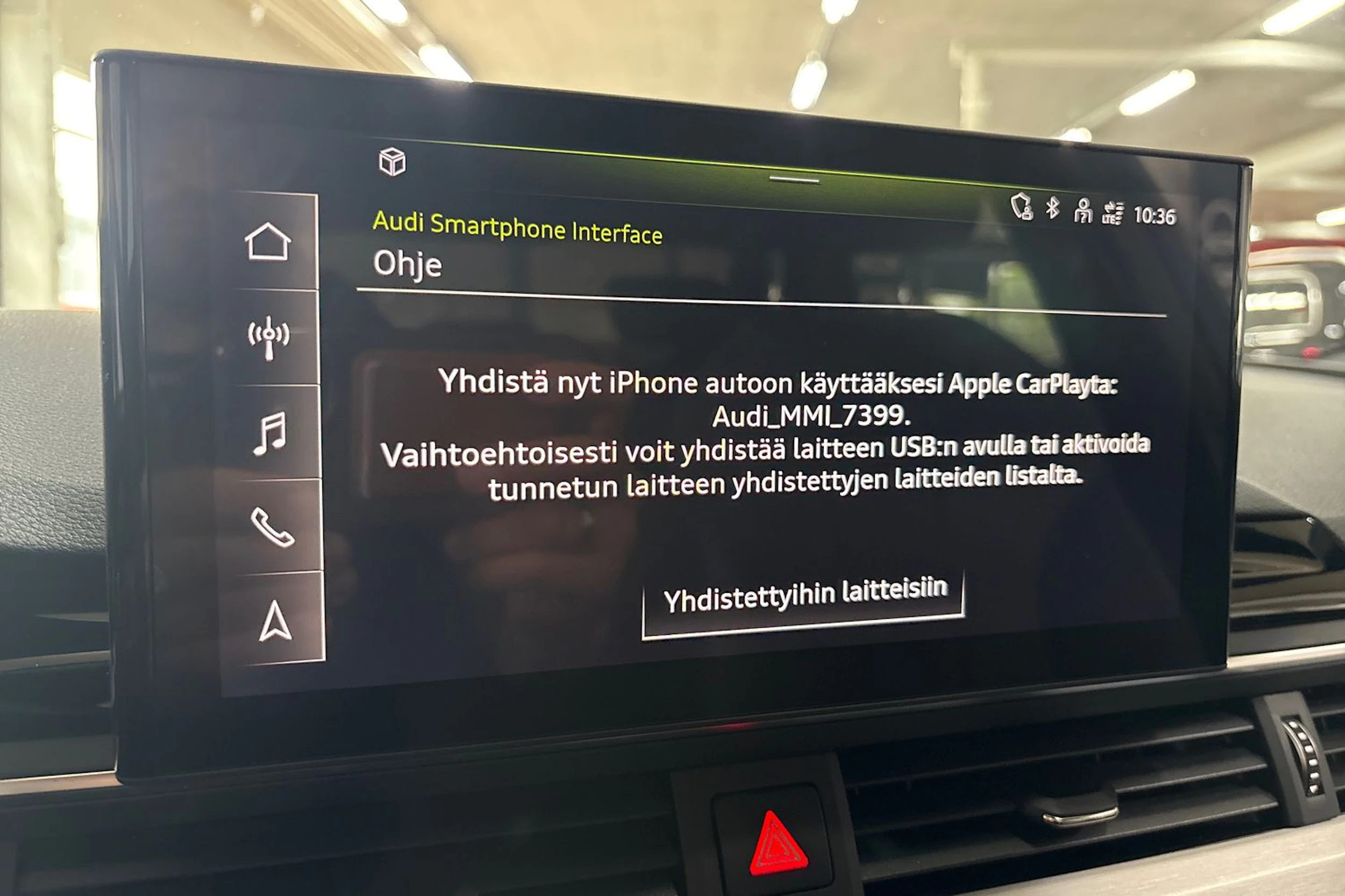 Valkoinen Audi A4 2021 kuva 23.