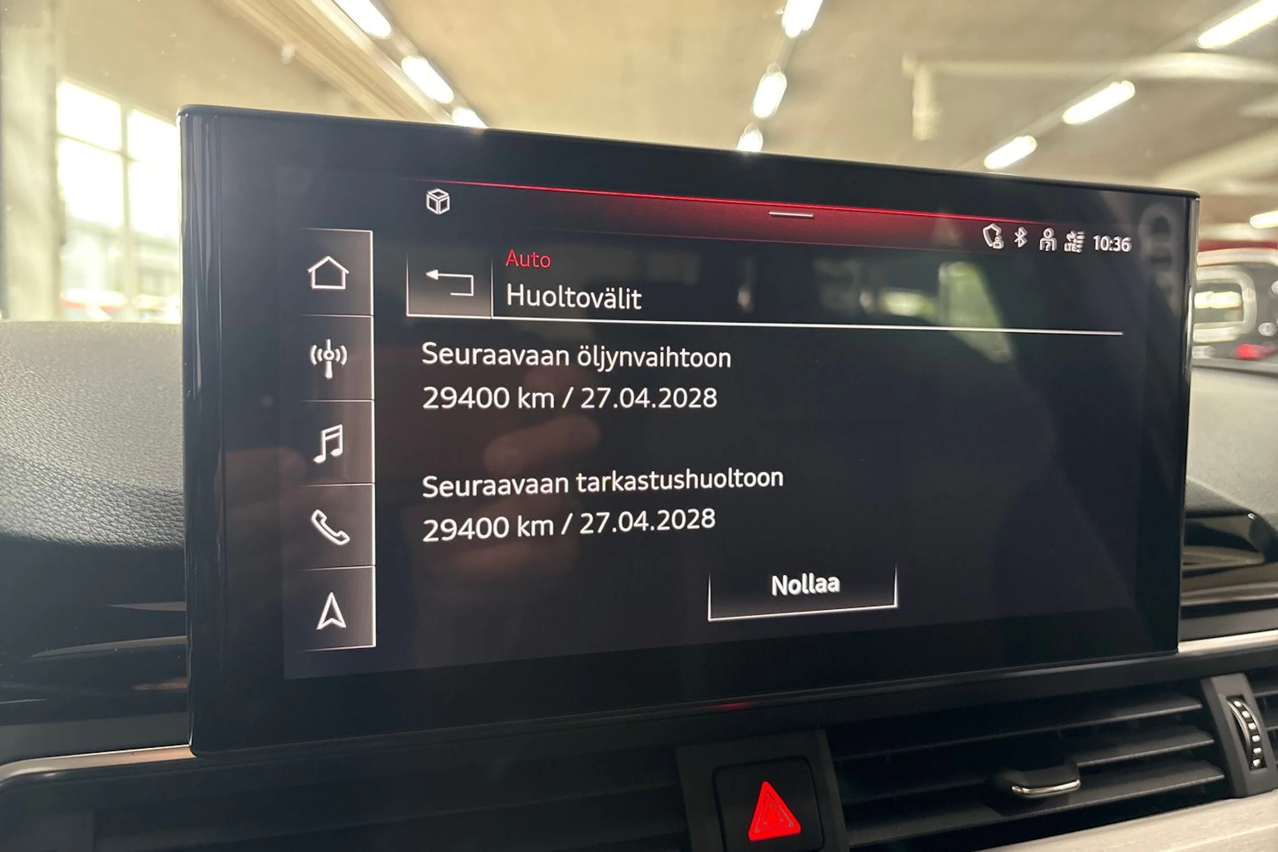 Valkoinen Audi A4 2021 kuva 24.