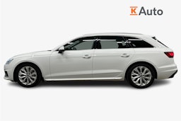 valkoinen Audi A4 2021 kuva 6.