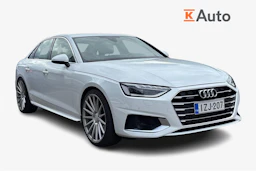 valkoinen Audi A4 2021 kuva 1.