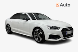 valkoinen Audi A4 2021 kuva 1.