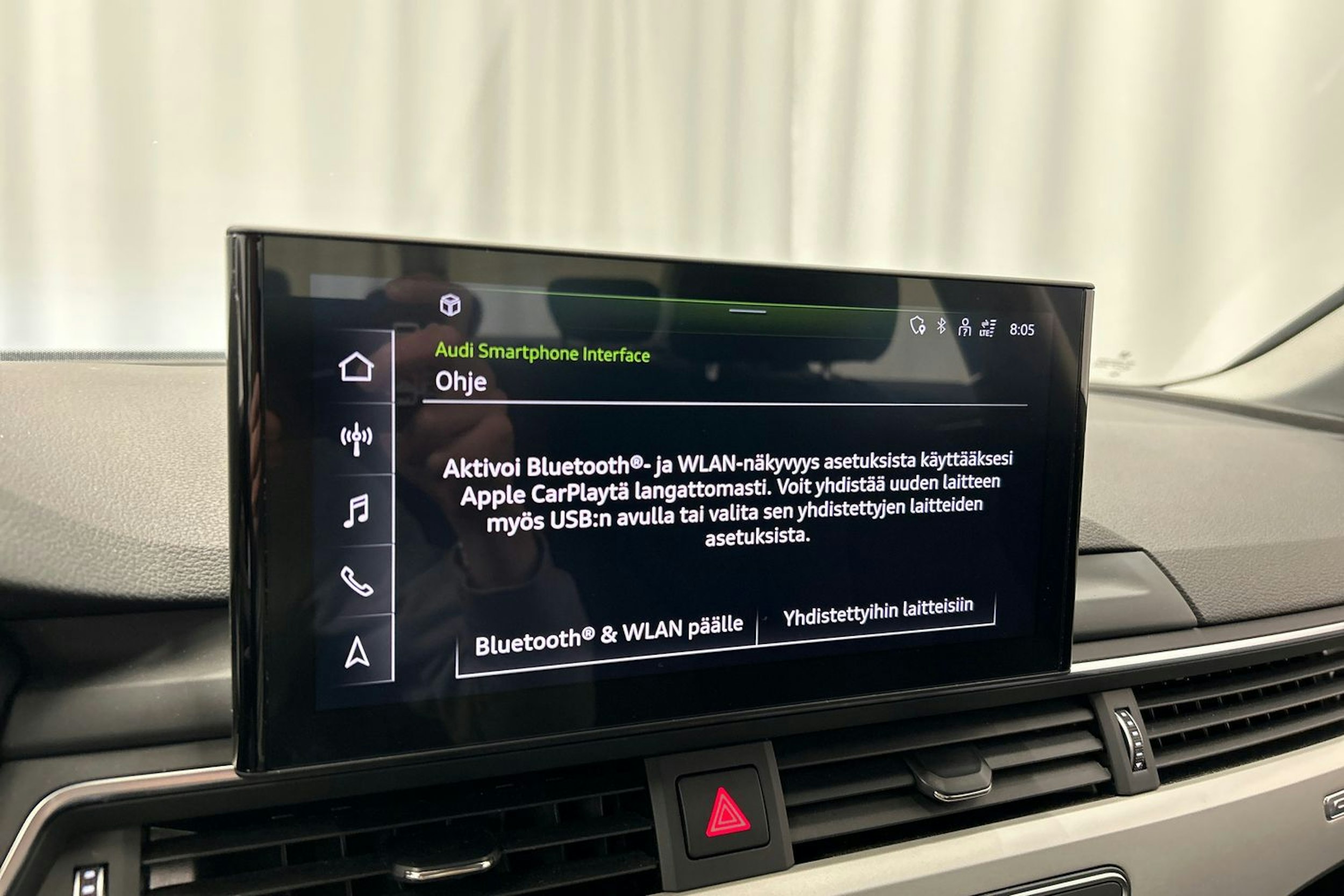 musta Audi A4 2021 kuva 23.