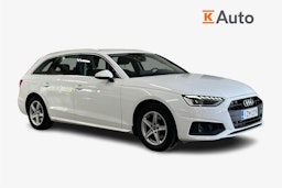 Valkoinen Audi A4 2021 kuva 1.