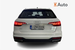 Valkoinen Audi A4 2021 kuva 3.