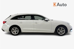 Valkoinen Audi A4 2021 kuva 6.