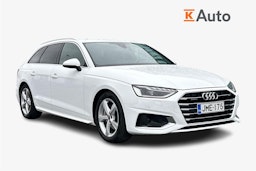 valkoinen Audi A4 2021 kuva 1.