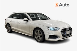 valkoinen Audi A4 2021 kuva 1.