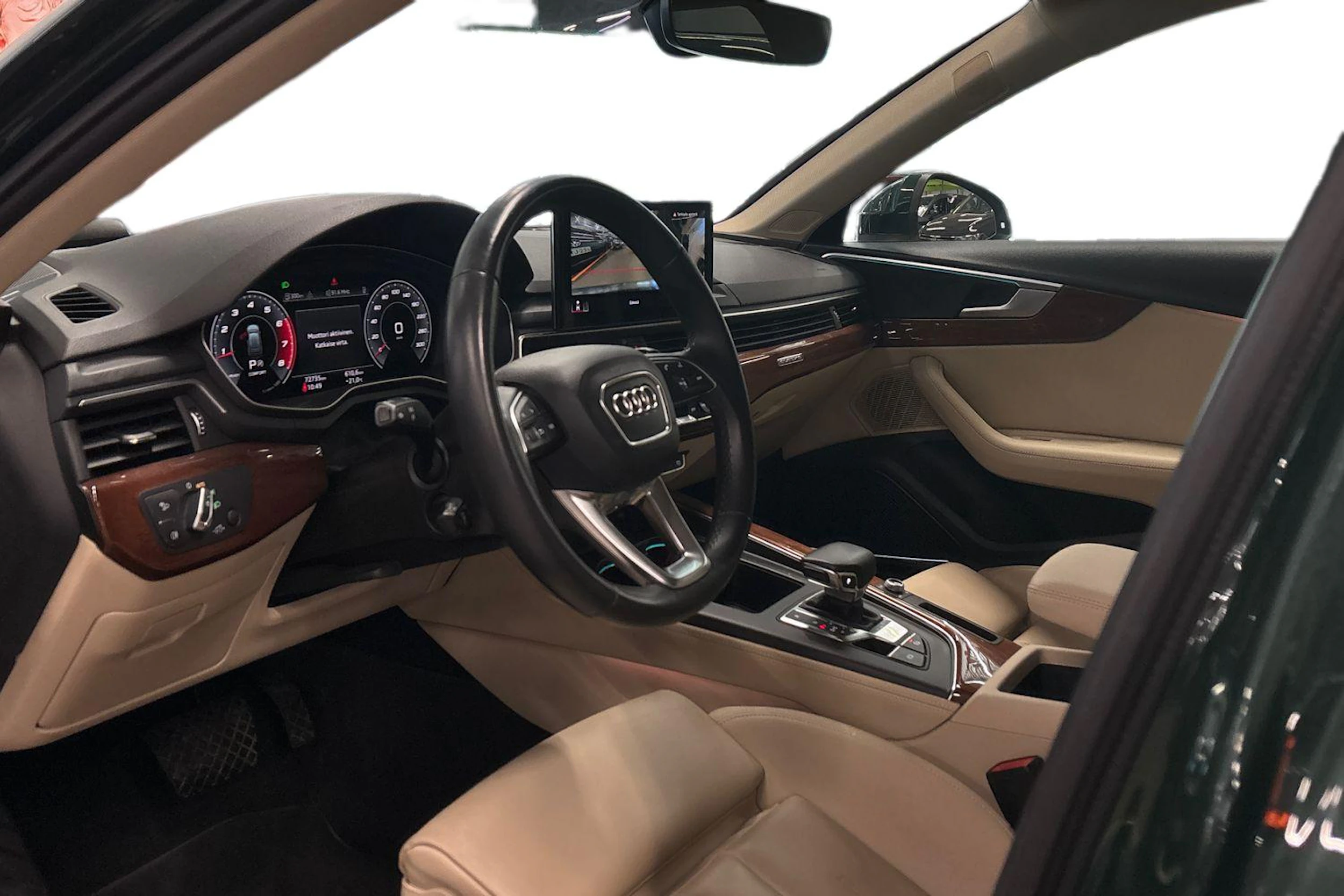vihreä Audi A4 2021 kuva 3.