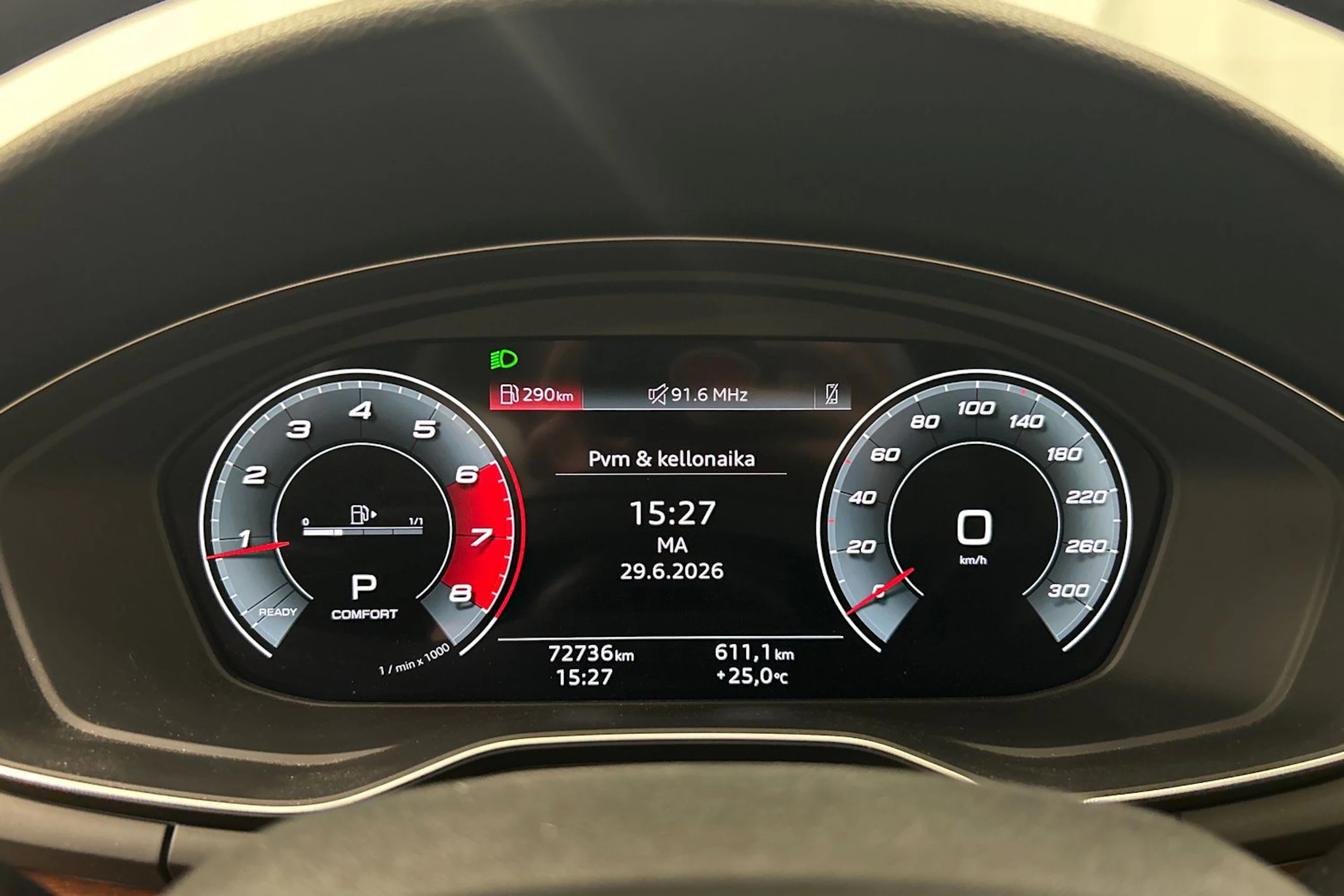 vihreä Audi A4 2021 kuva 19.