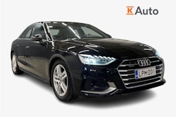 musta Audi A4 2021 kuva 1.