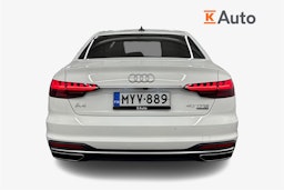 valkoinen Audi A4 2021 kuva 3.