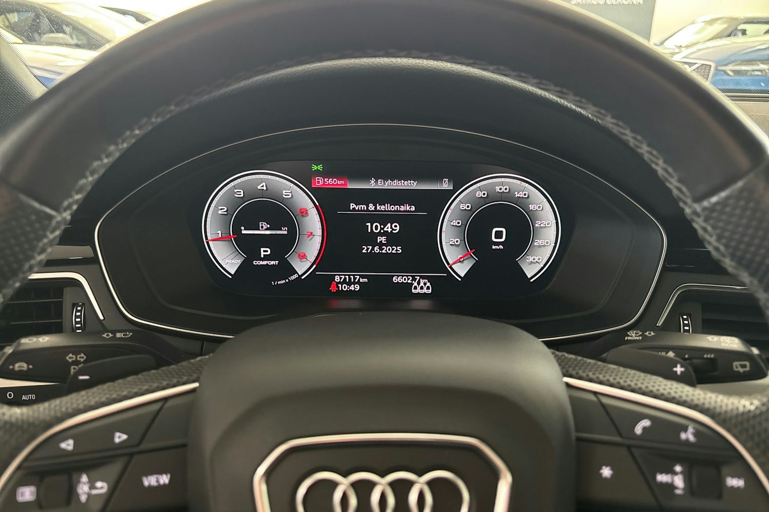 valkoinen Audi A4 2021 kuva 21.