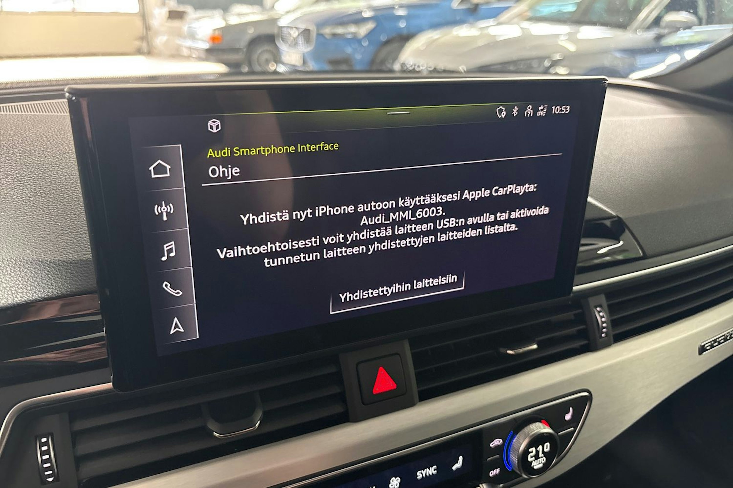 valkoinen Audi A4 2021 kuva 23.