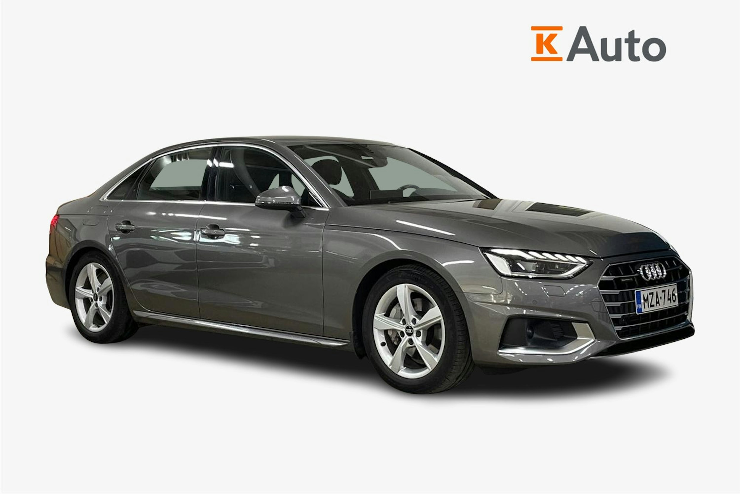 vihreä Audi A4 2021 kuva 1.