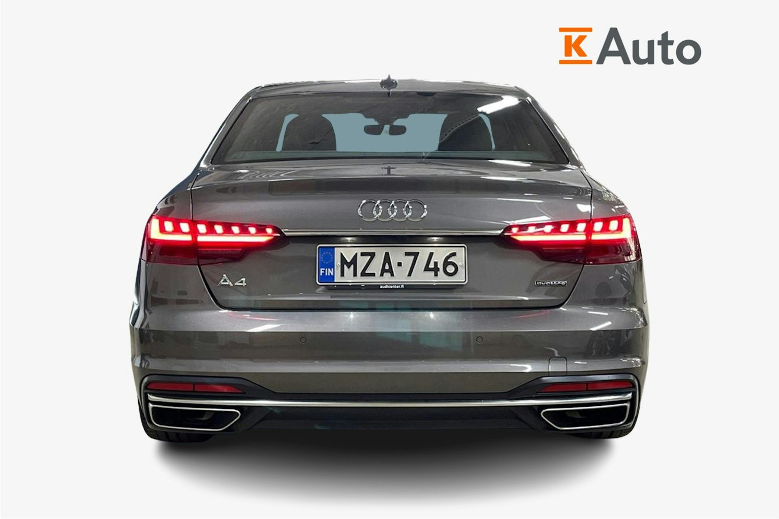 vihreä Audi A4 2021 kuva 3.