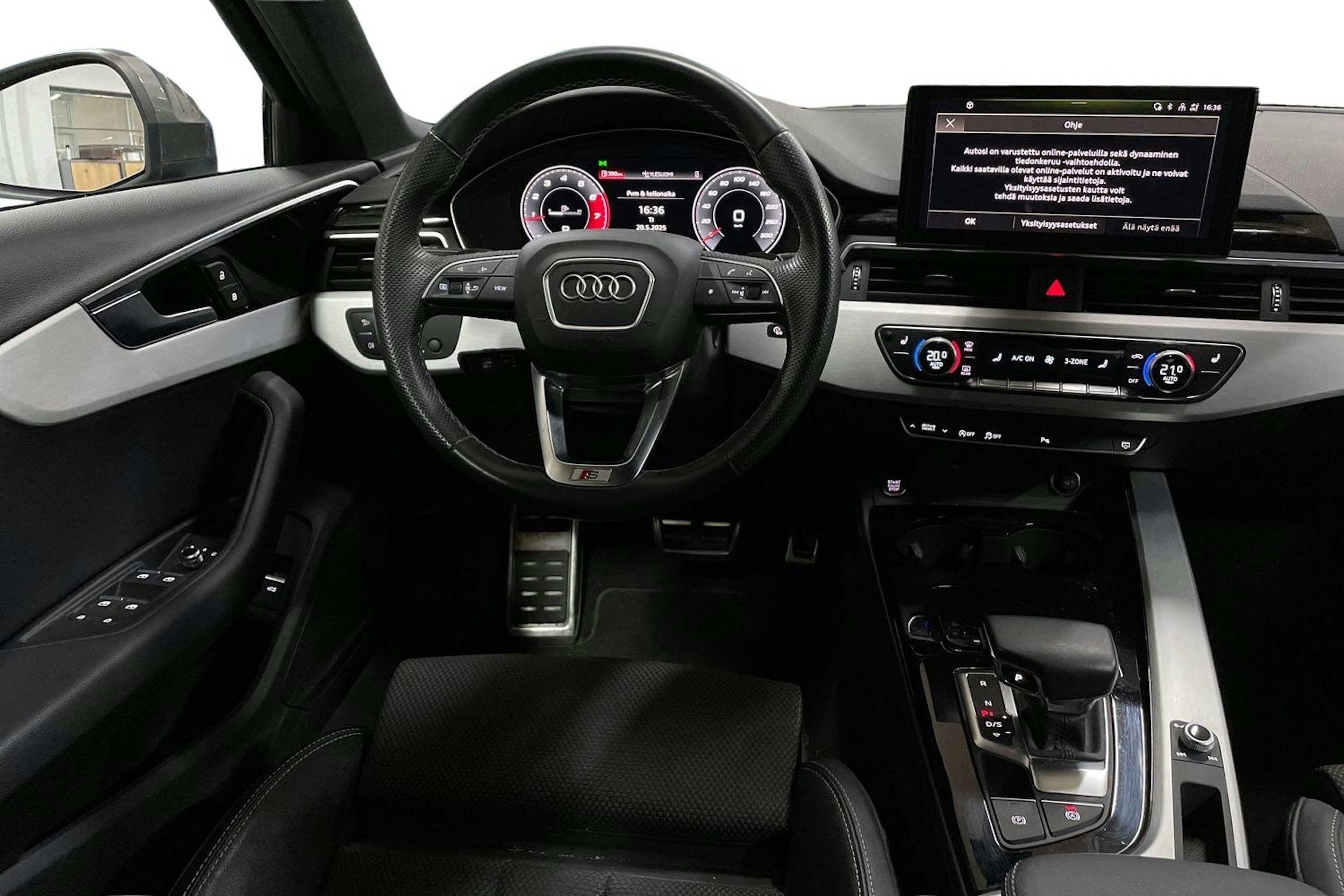 vihreä Audi A4 2021 kuva 9.