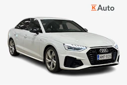 valkoinen Audi A4 2021 kuva 1.