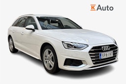 valkoinen Audi A4 2021 kuva 1.